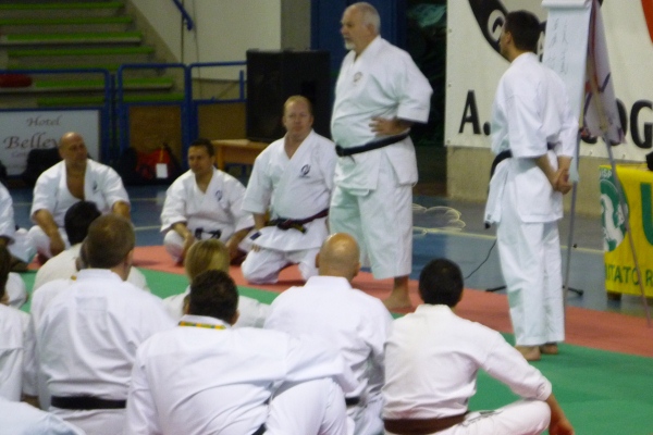 Primo Seminario con Hanshi Patrick McCarthy in Italia