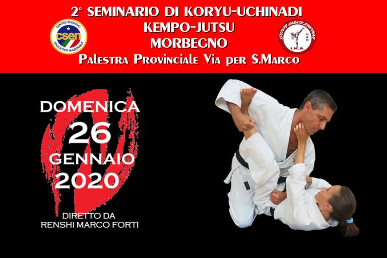 Secondo Seminario di Koryu Uchinadi a Morbegno (SO)