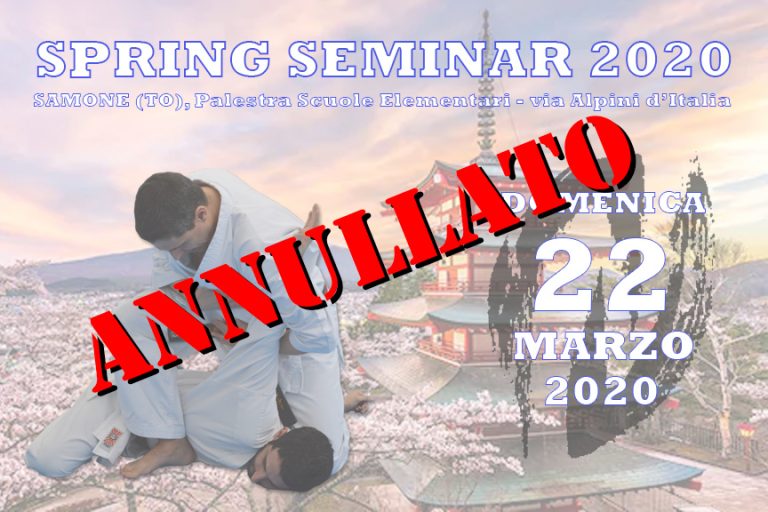 Spring Seminar 2020 – ANNULLATO