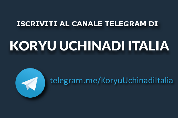Nasce il canale Telegram di Koryu Uchinadi Italia