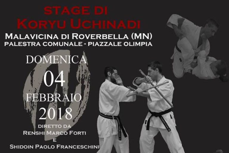 Seminario invernale Koryu Uchinadi Italia 2018