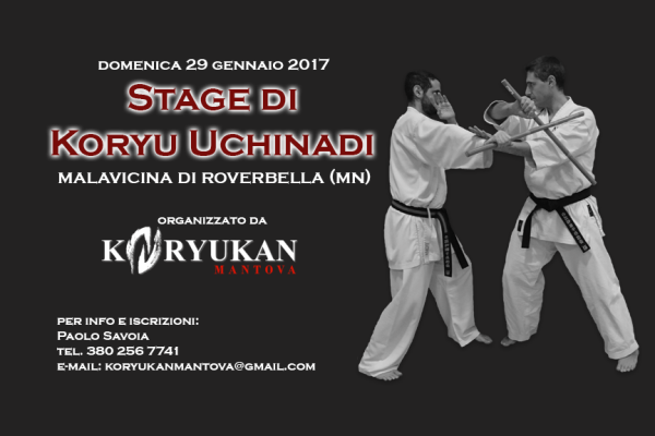 Seminario invernale Koryu Uchinadi Italia 2017