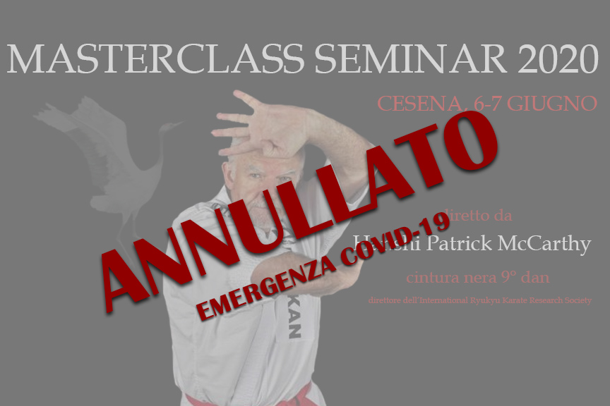Masterclass Seminar 2020 - ANNULLATO