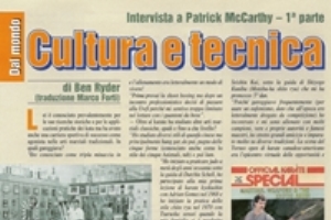 Intervista ad Hanshi Patrick McCarthy