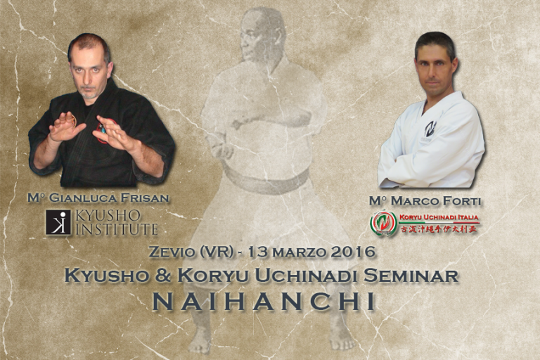 Naihanchi: seminario congiunto di Kyusho e Koryu Uchinadi