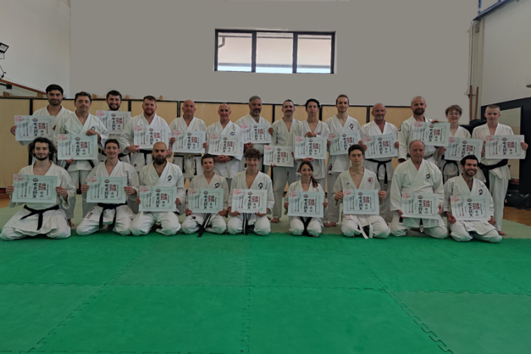 Nuove cinture nere yudan, shodan e nidan!