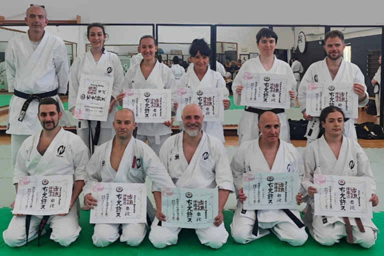 Esami di Dan Koryu Uchinadi - Cesena 15 giugno 2024