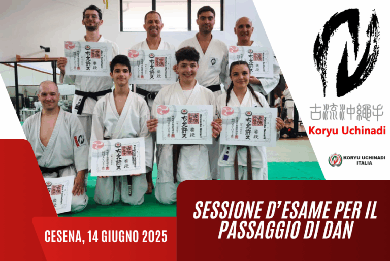 Esami di Dan - 14 giugno 2025
