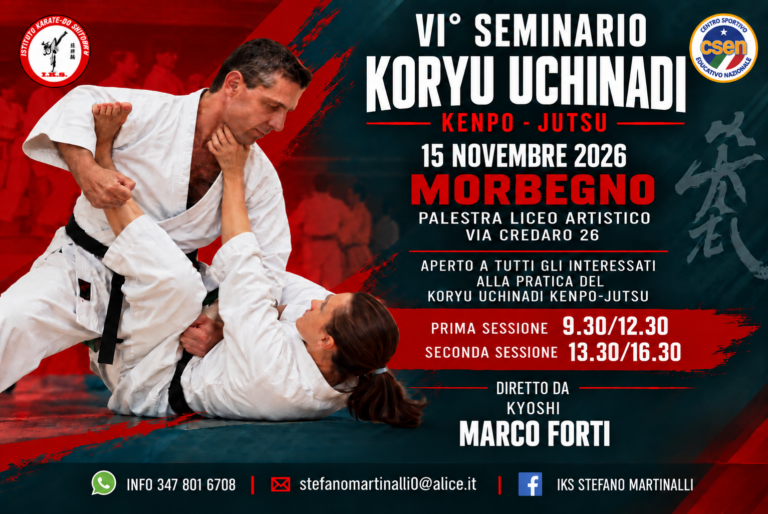 Sesto Seminario di Koryu Uchinadi in Valtellina